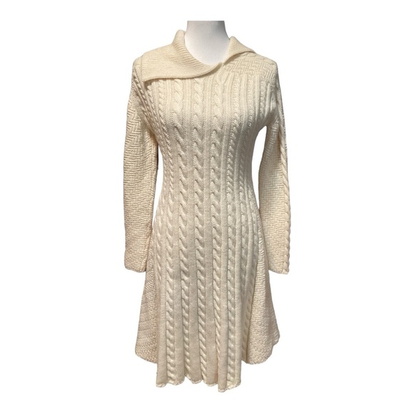 The Irish Store 100% New Merino Wool Dress Size S - Picture 2 of 8